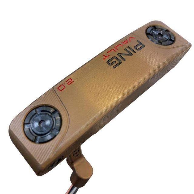 【中古】 ピン VAULT 2.0 DALE ANSER カッパー(350g) 34インチ(PP62グリップ) パター PT スチール (フレックスその他) メンズ 男性用 右利き 右用 Cランク ゴルフクラブ