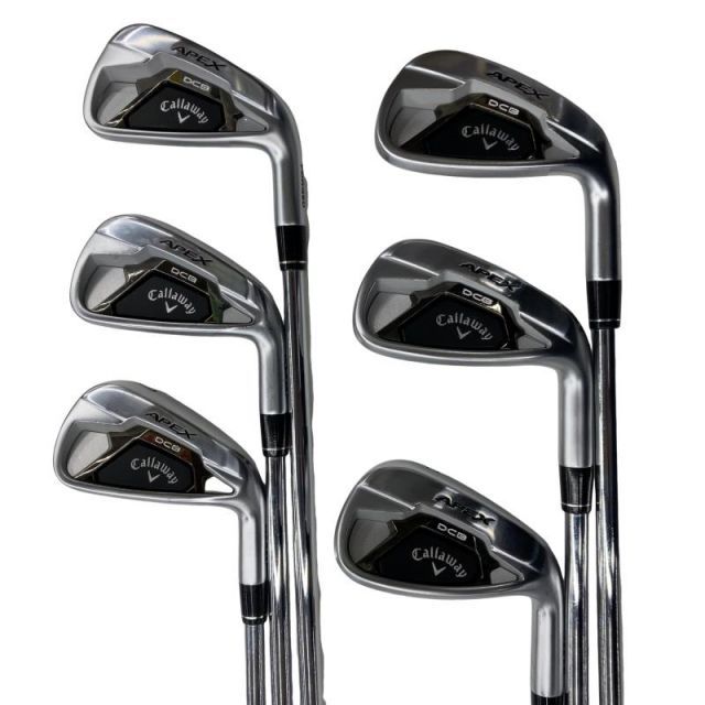 【中古】 キャロウェイ APEX DCB(2021) 6S アイアンセット IR NS PRO 950GH neo (フレックスS) メンズ 男性用 右利き 右用 Cランク ゴルフクラブ