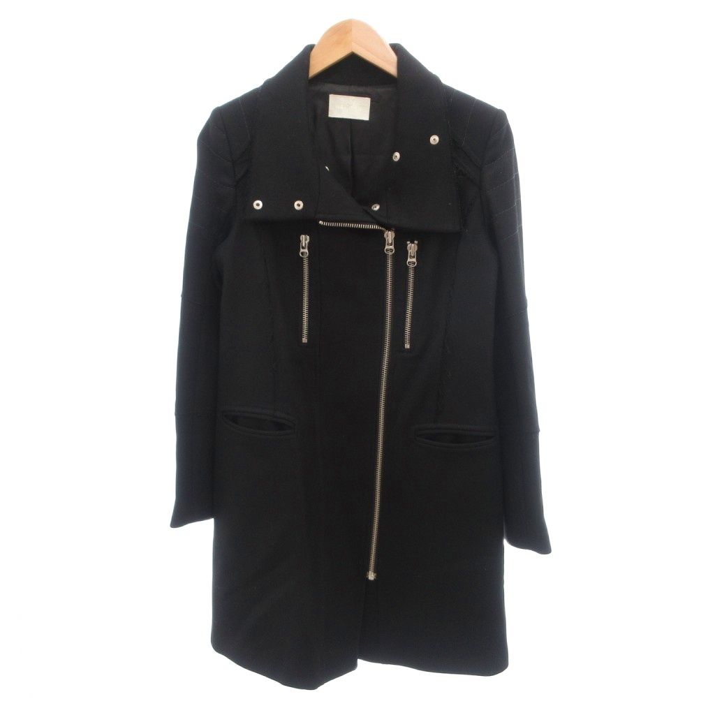 Choik　ザディグ エ ヴォルテール KOTEリバーシブルコート ザディグ エ ヴォルテール ZADIG & VOLTAIRE 美品 コート ウール S 黒