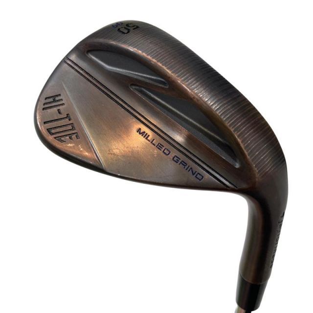 【中古】 テーラーメイド Taylor Made MILLED GRIND HI-TOE(2022) 50°/09° ウェッジ WG Dynamic Gold (フレックスS) メンズ 男性用 右利き 右用 Cランク ゴルフクラブ