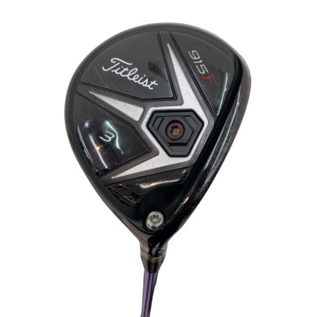 【中古】 タイトリスト 915 F 3W(15°) フェアウェイウッド FW リシャフト (フレックスその他) メンズ 男性用 右利き 右用 Cランク ゴルフクラブ