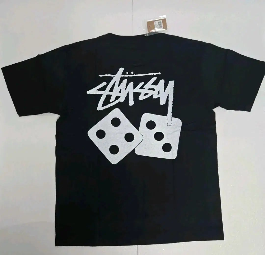 STUSSY DICE 半袖 Tシャツ ブラック