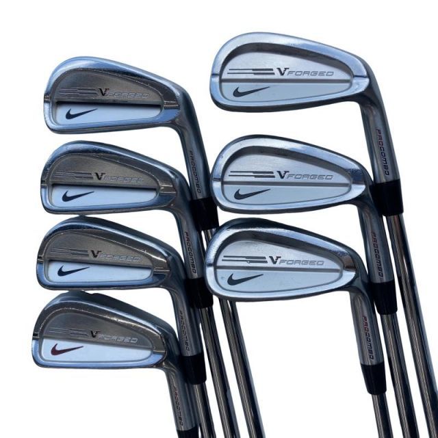 【中古】 ナイキ VICTORY RED FORGED PRO COMBO 7S アイアンセット IR Dynamic Gold (フレックスS) メンズ 男性用 右利き 右用 Cランク ゴルフクラブ
