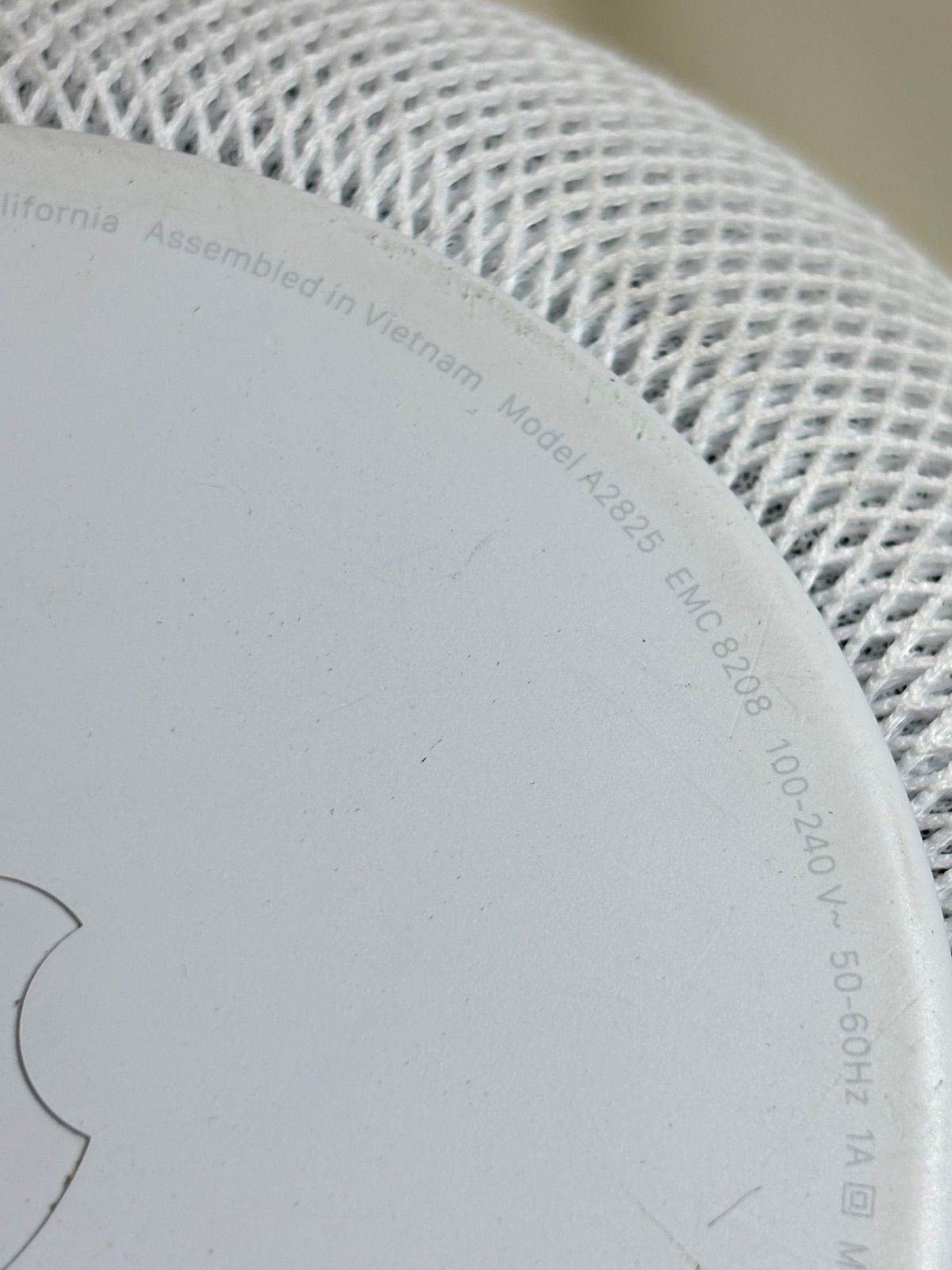 Apple HomePod ホワイト A2825 動作品 初期化済 - メルカリ