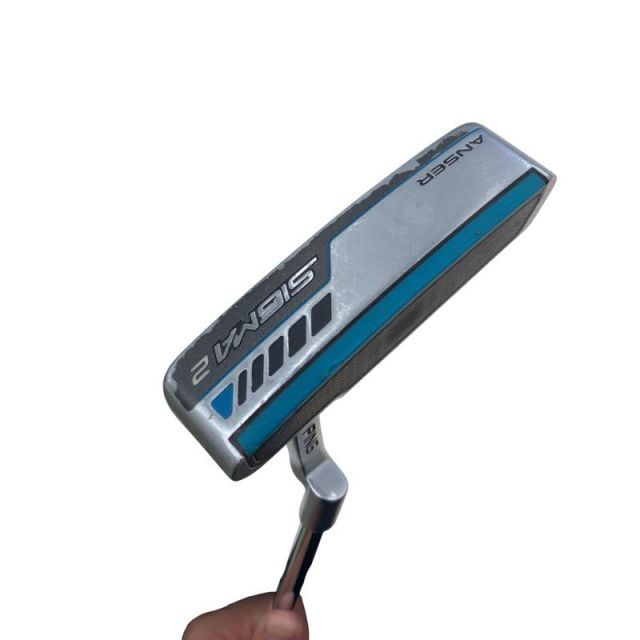 【中古】 ピン SIGMA 2 ANSER プラチナム 34インチ(PP60) パター PT スチール (フレックスその他) メンズ 男性用 右利き 右用 Cランク ゴルフクラブ