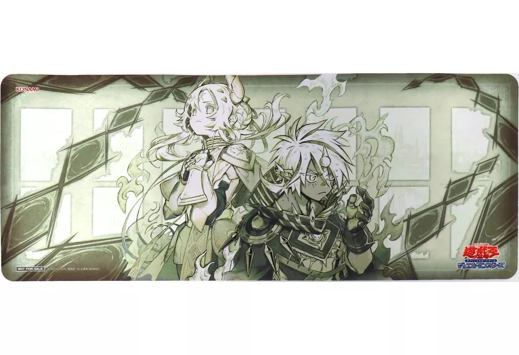 【中古】サプライ 遊戯王OCG デュエルモンスターズ デュエルフィールド(プレイマット/ハーフサイズ) 白の物語 遊戯王カードゲームポイント交換景品 9,620円