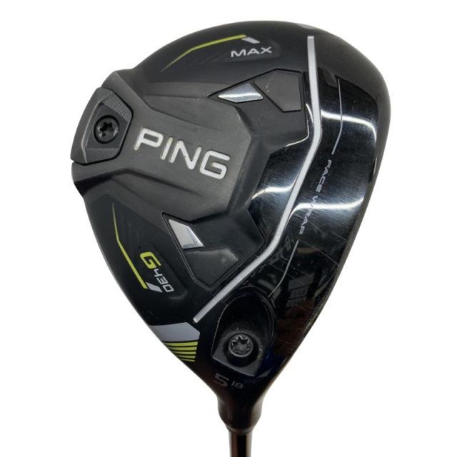 中古】 ピン G430 MAX 5W フェアウェイウッド FW ALTA J CB BLACK(FW