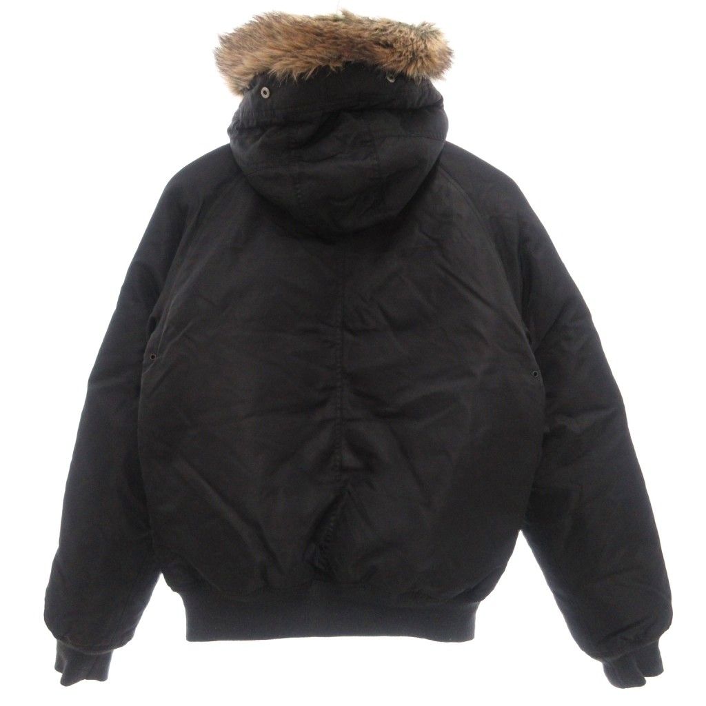 ジューシークチュール JUICY COUTURE ダウンジャケット S 黒 ブラック 