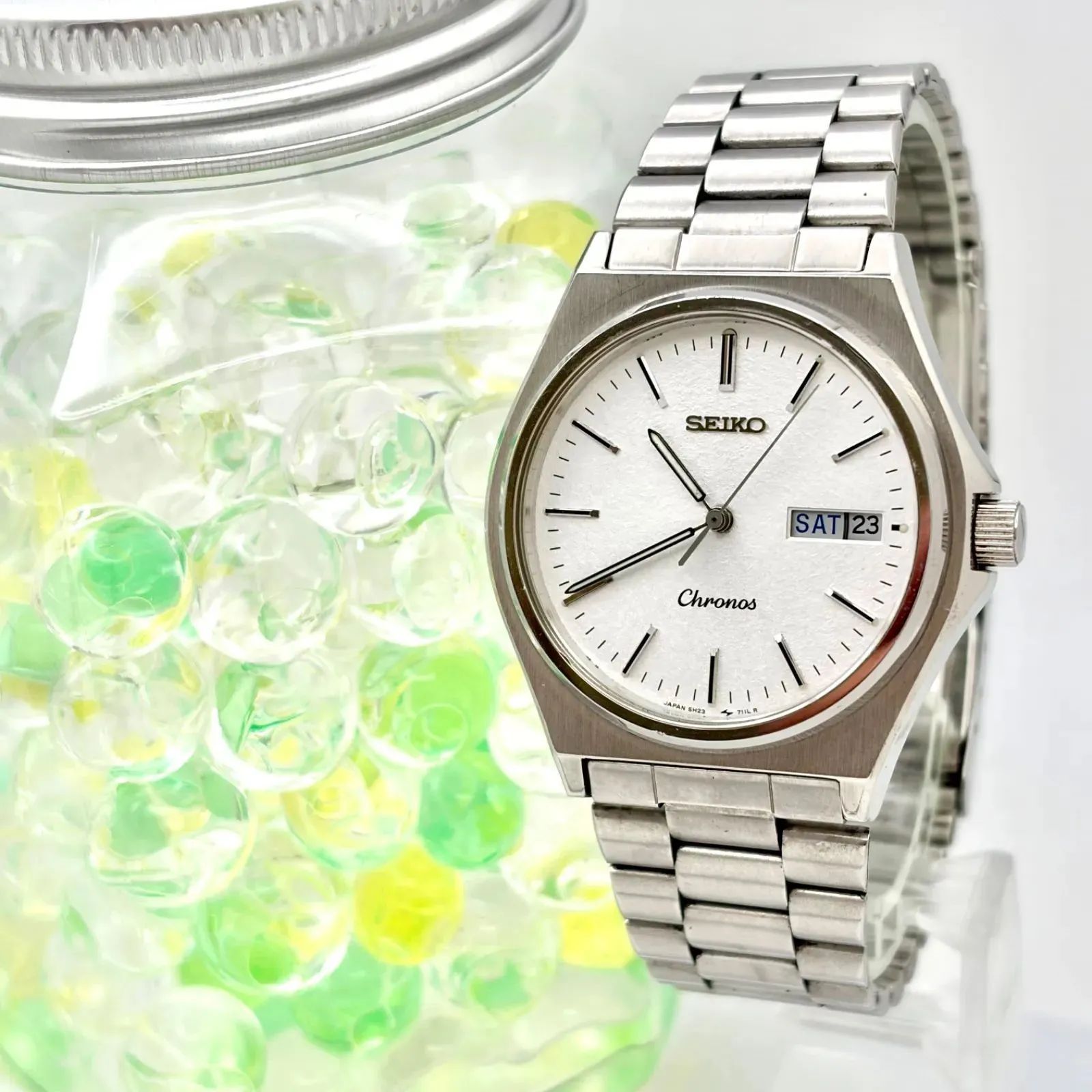 SEIKO Chronos QZ セイコー クロノスvintage 80s セイコー クロノス