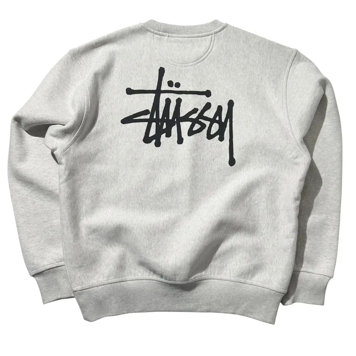 L-XL STUSSY ステューシー ジャパン ストックロゴ ヘビースウェット シャツ スウェット