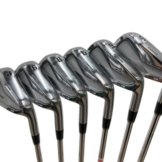【中古】 ブリヂストン TOURSTAGE X-BLADE 709 CB 6S アイアンセット IR NS PRO MODUS3 TOUR120 (フレックスS) メンズ 男性用 右利き 右用 Cランク ゴルフクラブ