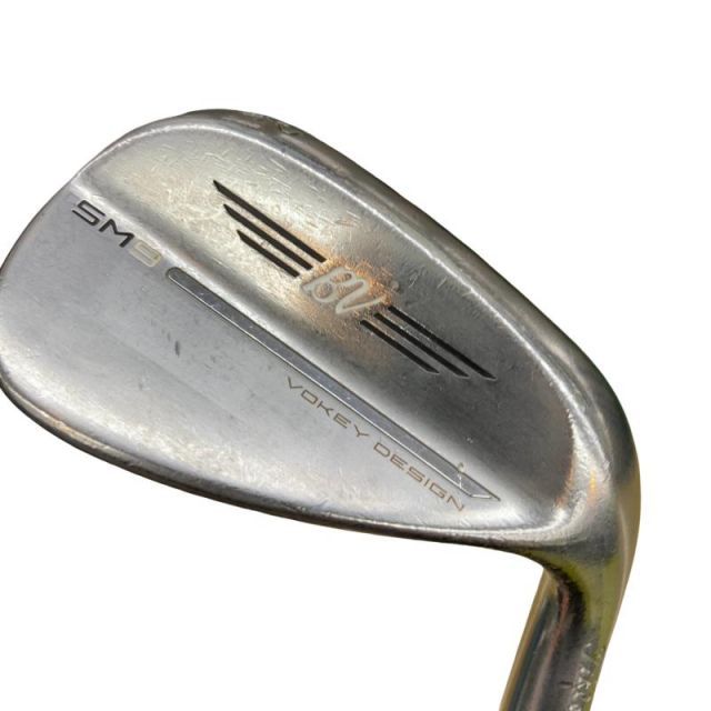 【中古】 タイトリスト VOKEY SPIN MILLED SM9 ツアークロム 52°/08°F ウェッジ WG Dynamic Gold (フレックスS) メンズ 男性用 右利き 右用 Cランク ゴルフクラブ