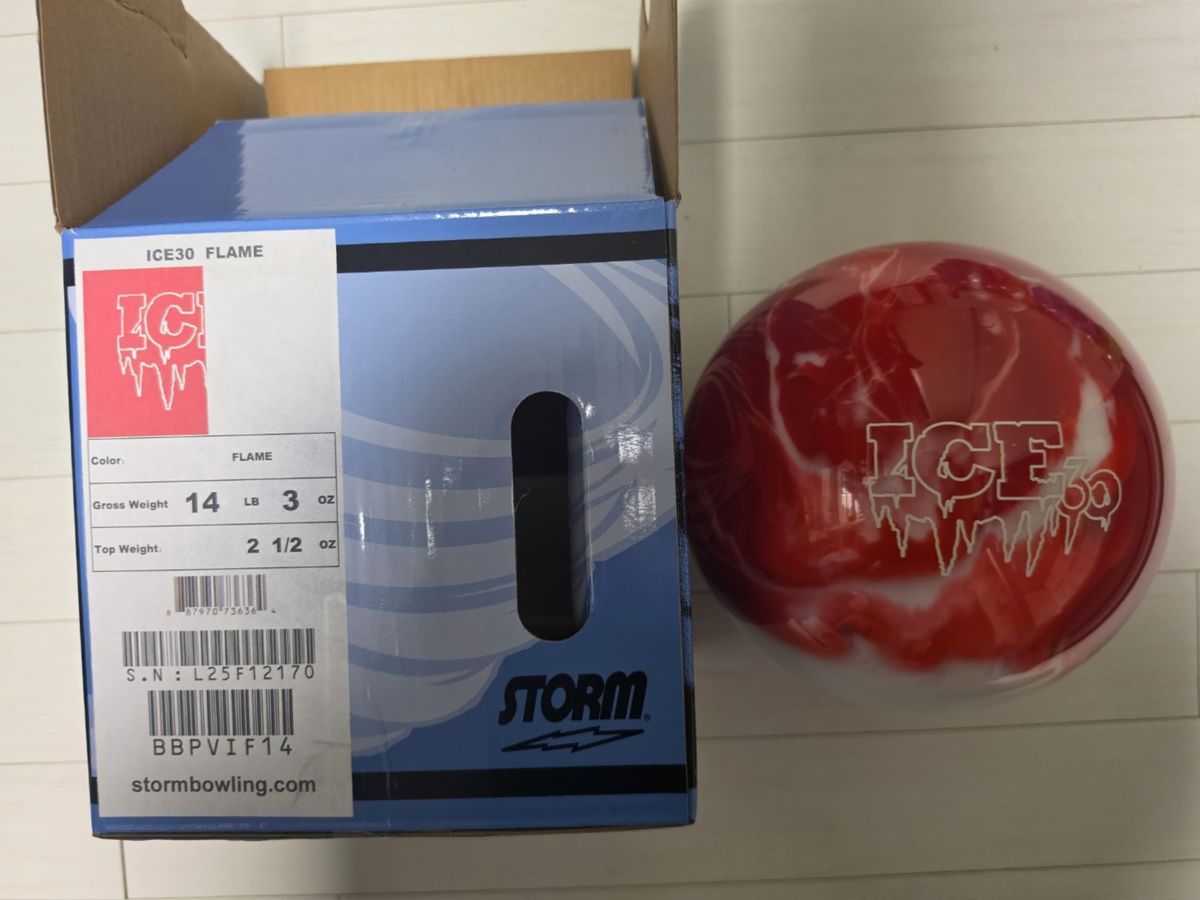 (新品 ボール) ストーム アイス 30 フレイム 14 パウンド 出品 11,383円