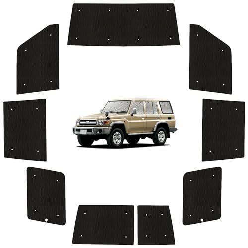 趣味職人 サンシェード シームレス ライト 車 ランドクルーザー 70系 バン LAND CRUISER 専用 カーテン 車中泊 グッズ 対応 『05s-a022-sa』ts