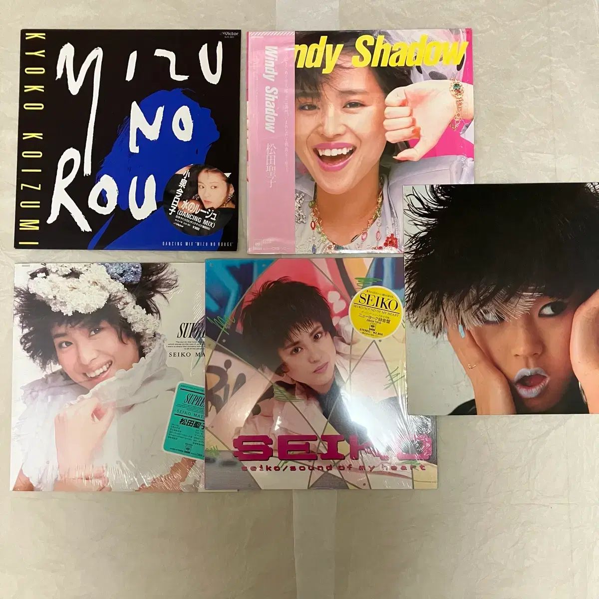 松田 陣平 セイコー なかもり 三枝 明那 こいずみ 京子 LP まとめ売り