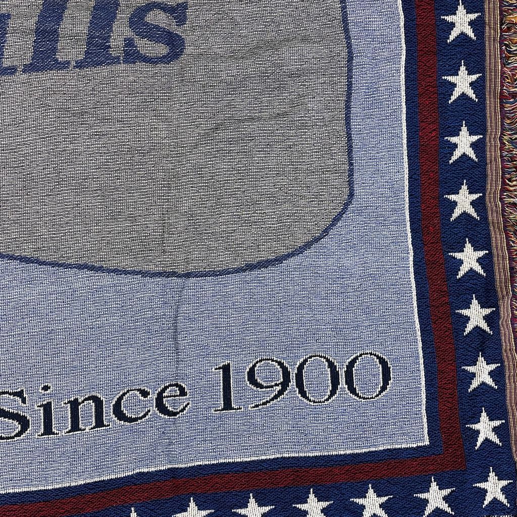 vintageラグ ブランケット マルチカバー タペストリー 80～90s USA製 ハムリックミルズ Blanket Hamrick Mills 2786