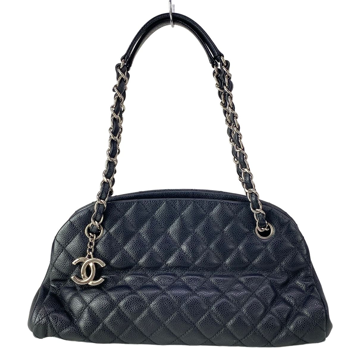 CHANEL(シャネル) ショルダーバッグ マトラッセ 黒 チェーンショルダー 
