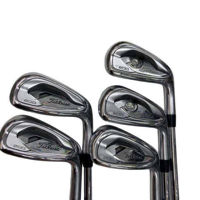 【中古】 タイトリスト Titleist T200 5S アイアンセット IR NS PRO 950GH neo (フレックスS) メンズ 男性用 右利き 右用 Cランク ゴルフクラブ