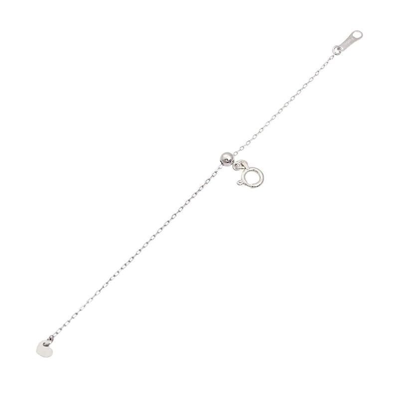 [シアーズ] 延長 スライド アジャスター 最大10cm プラチナ PT850 ネックレス チェーン アジャスター saj51-0001