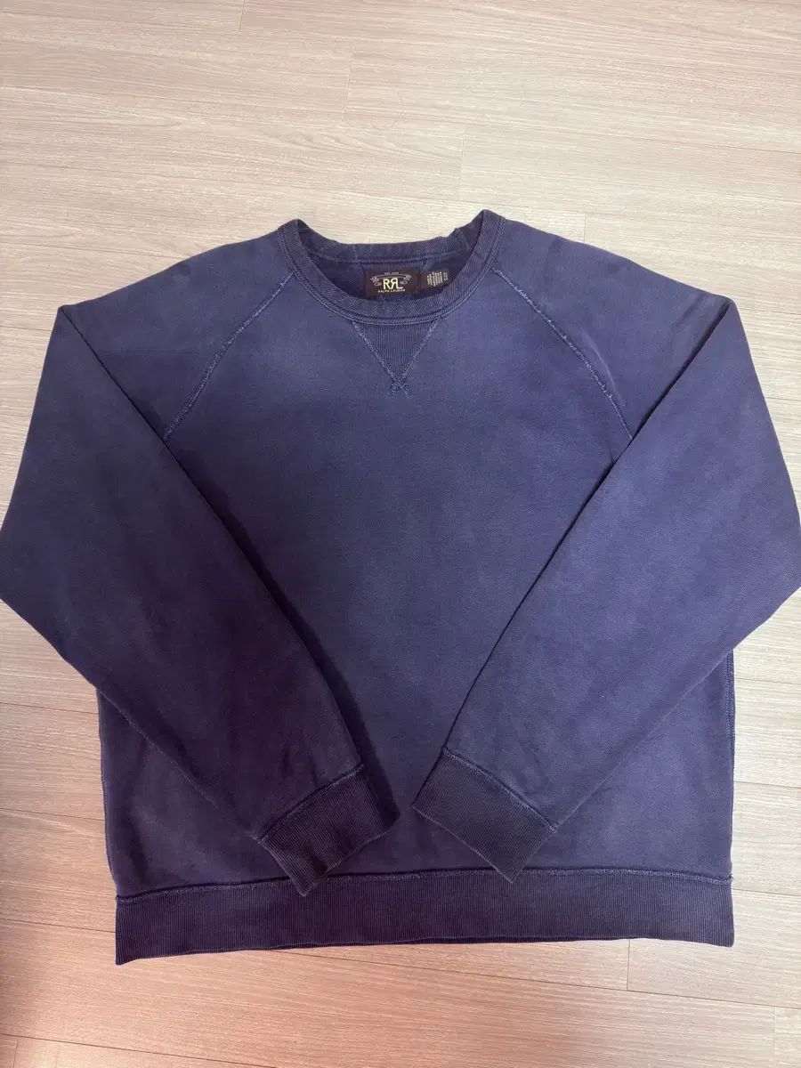 RRL(ダブルアールエル) ガーメントダイング スウェットシャツ XL