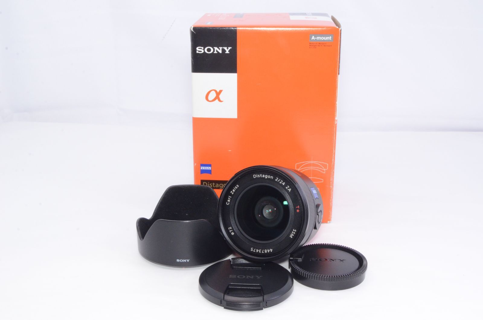 美品】Sony ソニー Distagon T* 24mm F2 ZA SSM SAL24F20Z 単焦点