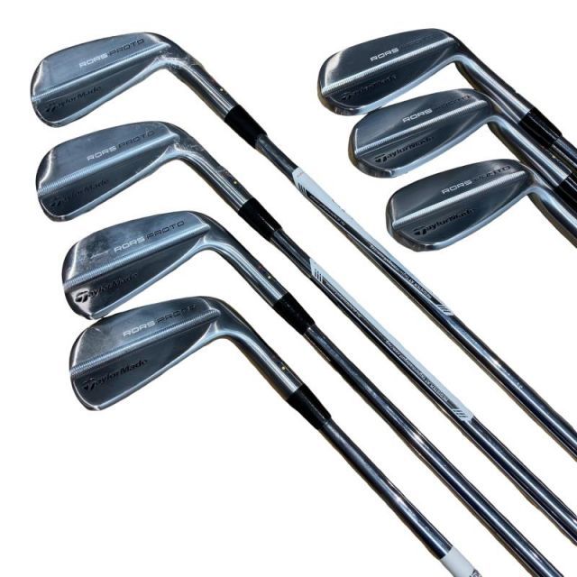 【中古】 テーラーメイド Taylor Made RORS PROTO 7S アイアンセット IR 純正特注シャフト (フレックスその他) メンズ 男性用 右利き 右用 Bランク ゴルフクラブ
