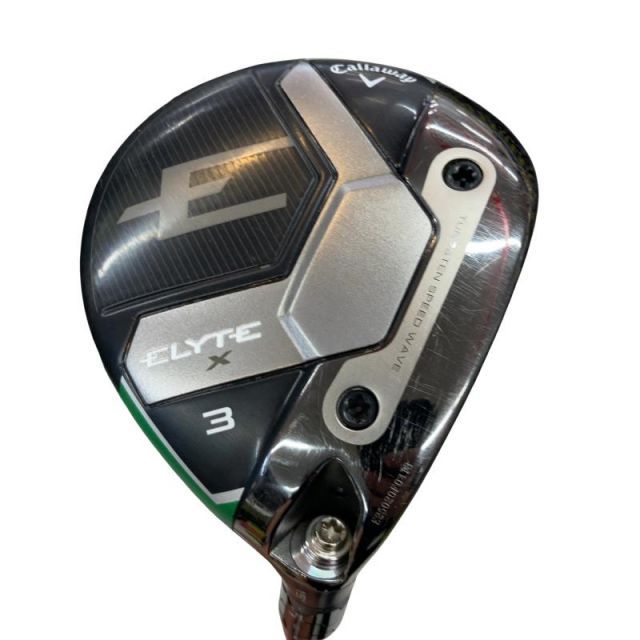 【中古】 キャロウェイ ELYTE X 3W フェアウェイウッド FW VENTUS GREEN 50 for CW(ELYTE FW) (フレックスS) メンズ 男性用 右利き 右用 Cランク ゴルフクラブ