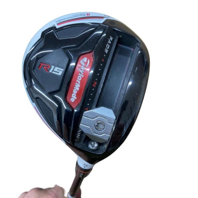【中古】 テーラーメイド R15 3W フェアウェイウッド FW TM1-115(フェアウェイ) (フレックスSR) メンズ 男性用 右利き 右用 Cランク ゴルフクラブ