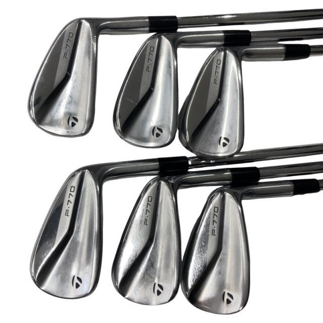 【中古】 テーラーメイド Taylor Made P・770(2020) 6S アイアンセット IR Dynamic Gold EX TOUR ISSUE (フレックスS) メンズ 男性用 右利き 右用 Cランク ゴルフクラブ