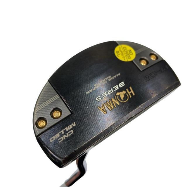 【中古】 本間ゴルフ BERES PP-102 黒染め 34インチ パター PT スチール (フレックスその他) メンズ 男性用 右利き 右用 Cランク ゴルフクラブ