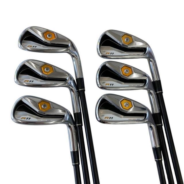 【中古】 テーラーメイド R11 6S アイアンセット IR Motore TM 65i (フレックスS) メンズ 男性用 右利き 右用 Cランク ゴルフクラブ