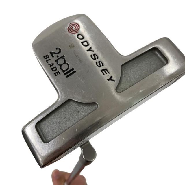 【中古】 オデッセイ WHITE HOT 2 BALL BLADE 34インチ パター PT スチール (フレックスその他) メンズ 男性用 右利き 右用 Cランク ゴルフクラブ