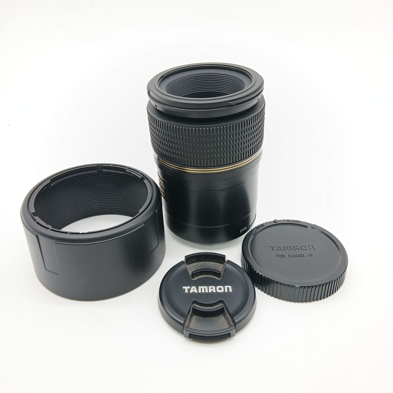 良品 ★ TAMRON 272EE キヤノン用 SP AF90mm F2.8 Di MACRO 1:1 フルサイズ対応 単焦点マクロレンズ