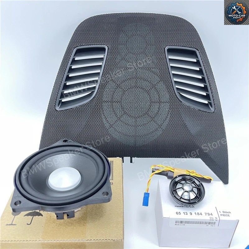 G30 G31 BMW 5シリーズ センターダッシュボード コンソール オーディオ ツイーター スピーカー ステッカー トリム ホーン サウンド ミッド