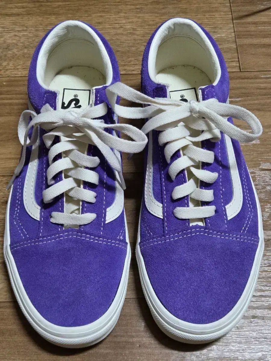 VANS オールドスクール スウェード PURPLE 240