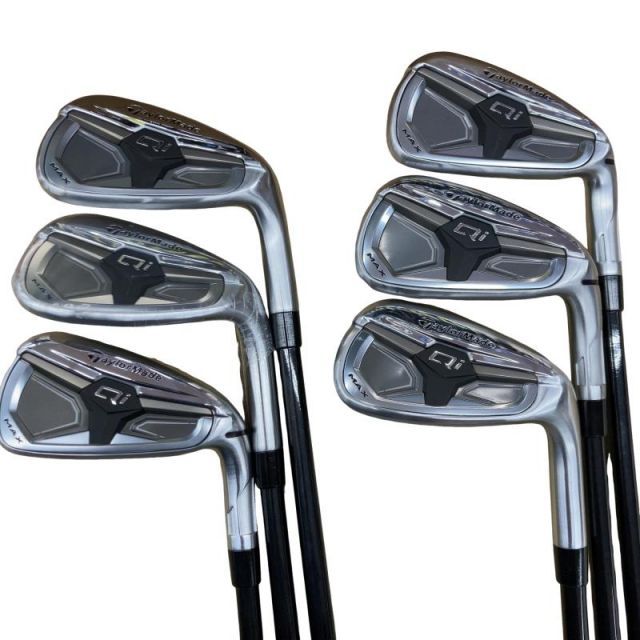 【中古】 テーラーメイド Qi MAX(2026) 6S アイアンセット IR REAX 75(Qi4D IR) (フレックスS) メンズ 男性用 右利き 右用 Aランク ゴルフクラブ