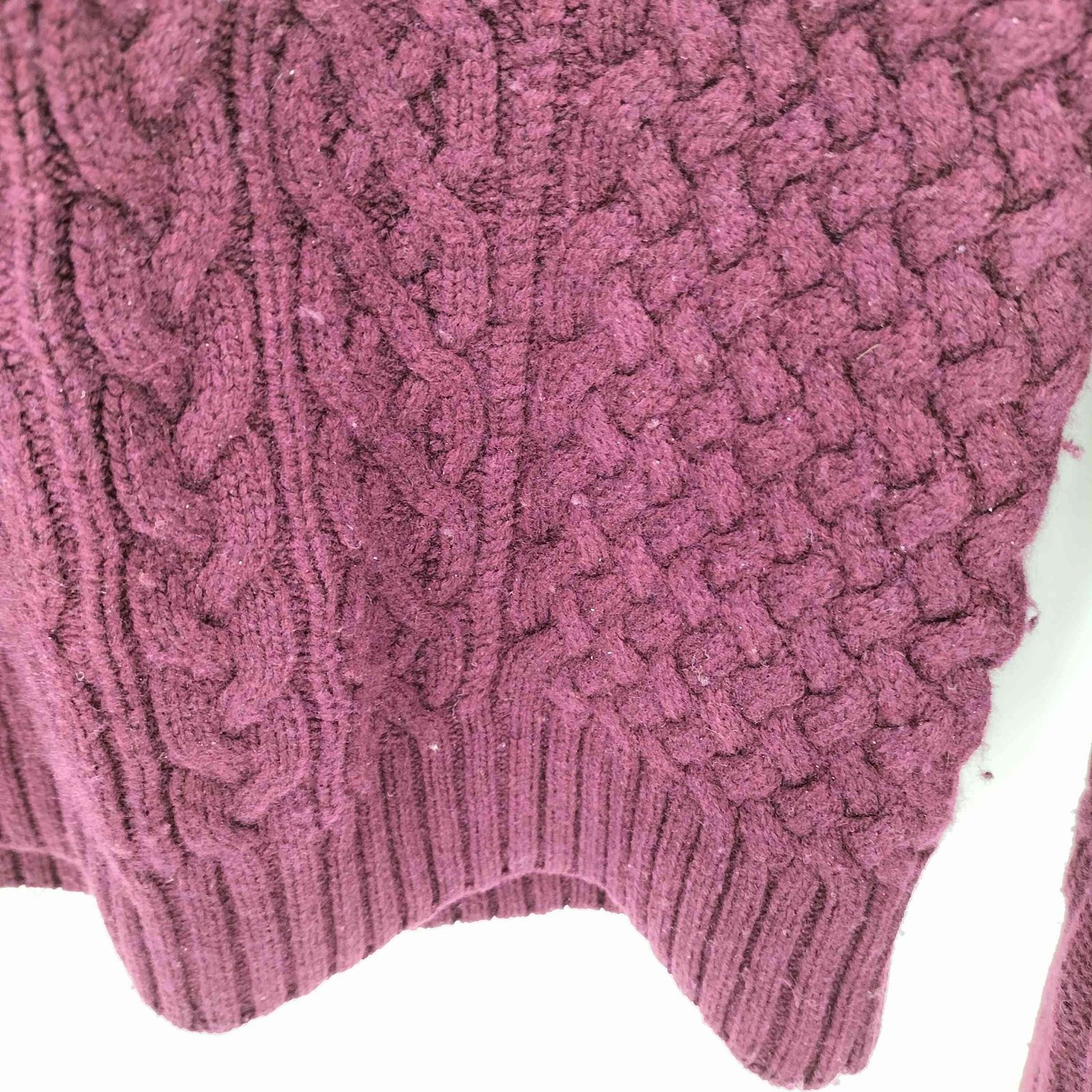 sacai サカイ　ケーブルニット サカイ Sacai Cable Knit Mock Neck Sweater ケーブルニット モック