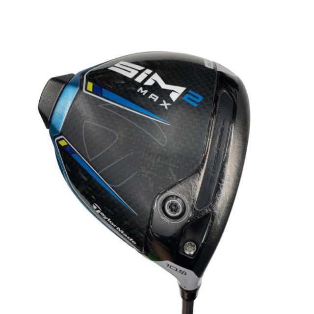 【中古】 テーラーメイド SIM2 MAX 10.5° ドライバー DR リシャフト (フレックスその他) メンズ 男性用 右利き 右用 Cランク ゴルフクラブ