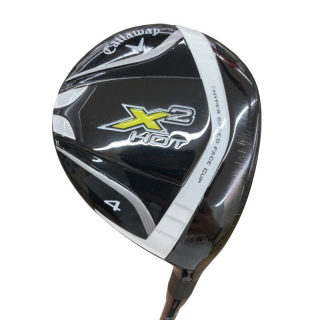 【中古】 キャロウェイ X2 HOT 4W フェアウェイウッド FW X2 HOT(フェアウェイ) (フレックスR) メンズ 男性用 右利き 右用 Bランク ゴルフクラブ