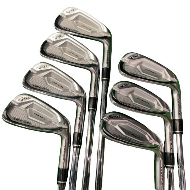【中古】 本間ゴルフ TOUR WORLD TW757Vx 8S アイアンセット IR NS PRO MODUS3 TOUR105 (フレックスS) メンズ 男性用 右利き 右用 Cランク ゴルフクラブ