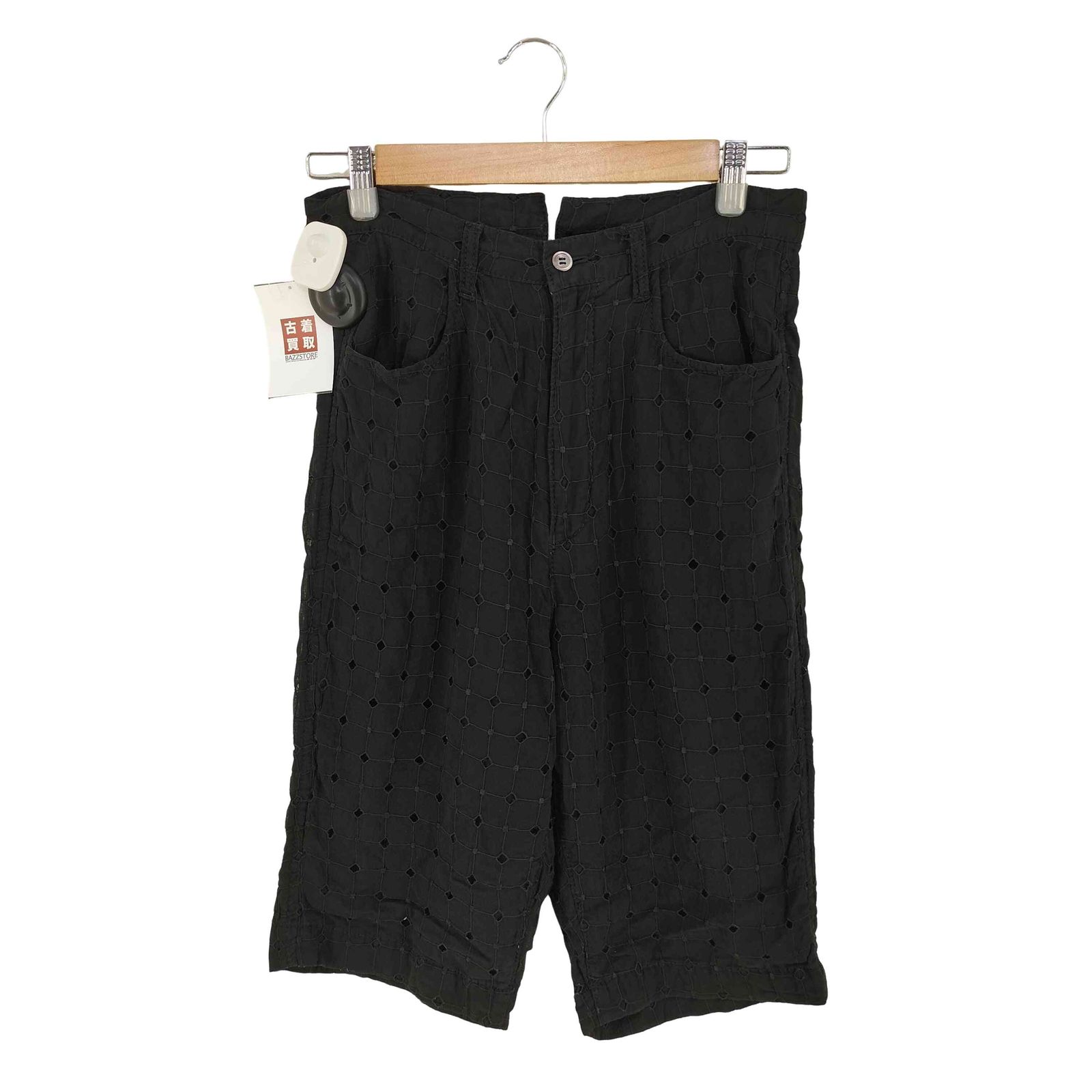 トリココムデギャルソン tricot COMME des GARCONS 10SS 菱形カッティング サルエルハーフパンツ レディース JPN：S