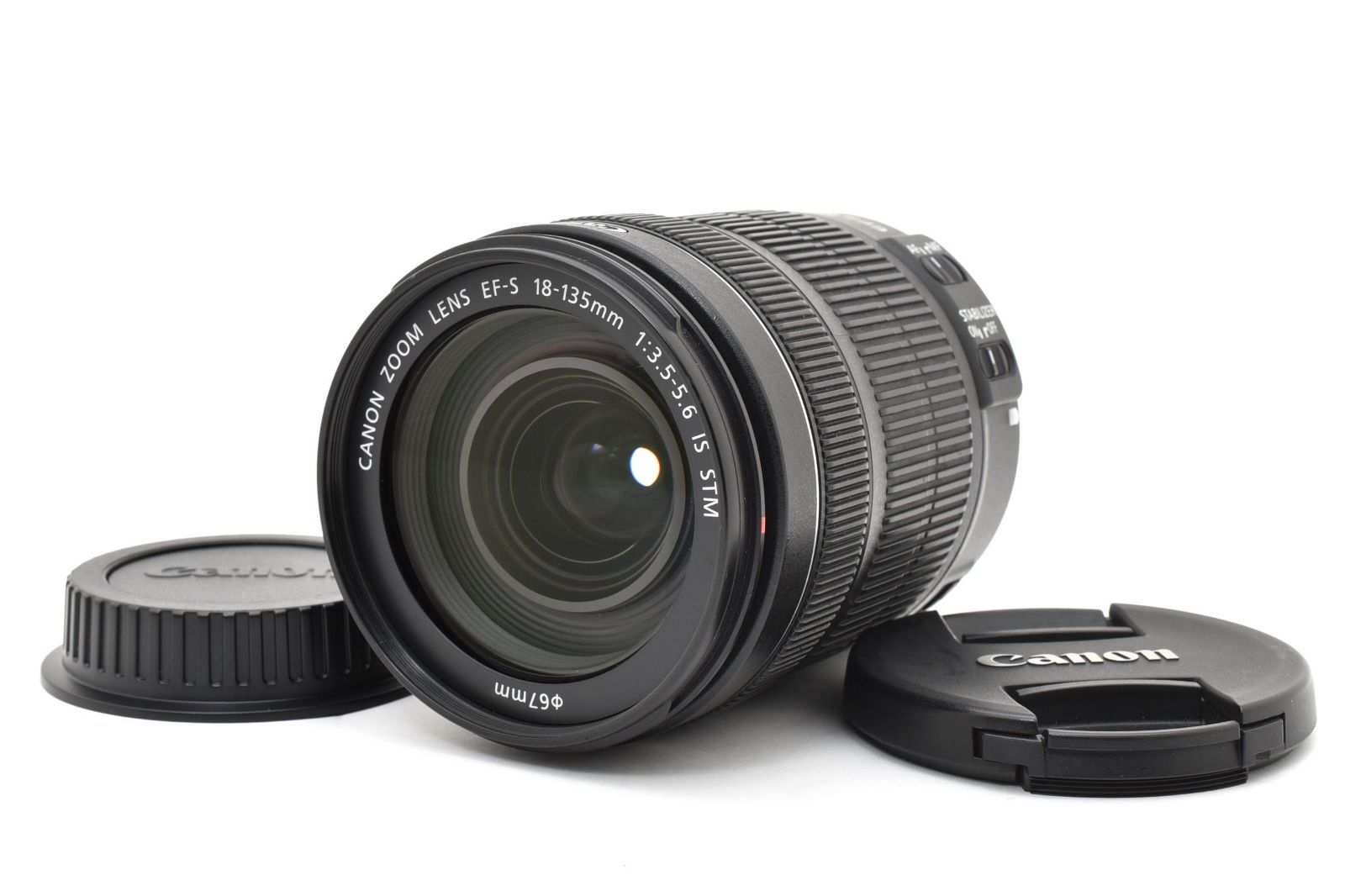 【返品保証】良品｜Canon キヤノン EF-S 18-135mm F3.5-5.6 IS STM #C260521-02