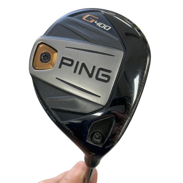 【中古】 ピン G400 7W フェアウェイウッド FW PING TOUR 173-75(FW) (フレックスS) メンズ 男性用 右利き 右用 Cランク ゴルフクラブ