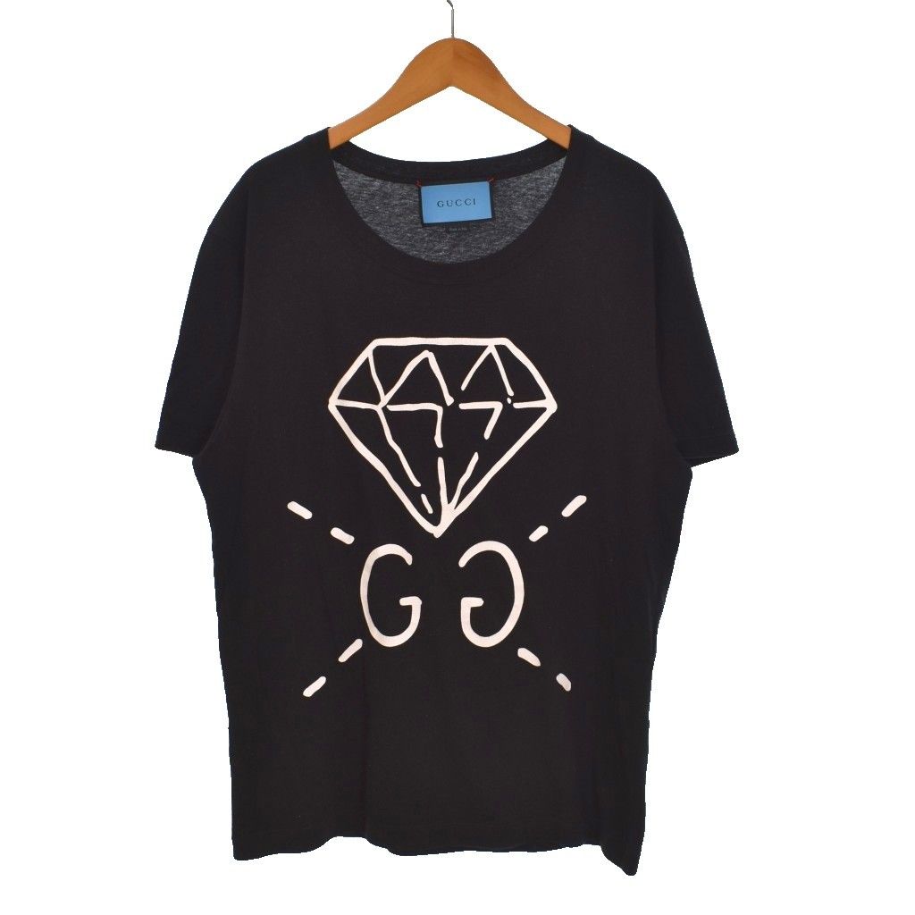 グッチ GUCCI 17SS Ghost T-shirt Tシャツ ダイヤモンドプリント GG