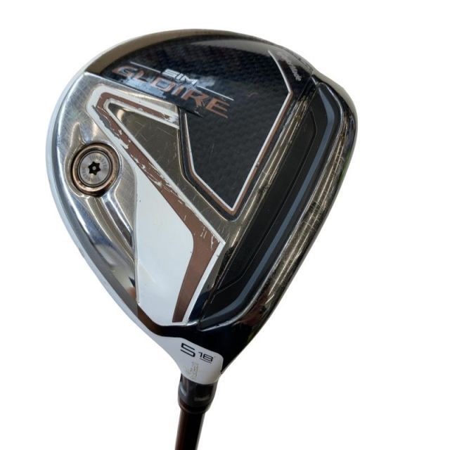 【中古】 テーラーメイド SIM GLOIRE 5W フェアウェイウッド FW AIR Speeder TM(FW) (フレックスSR) メンズ 男性用 右利き 右用 Cランク ゴルフクラブ