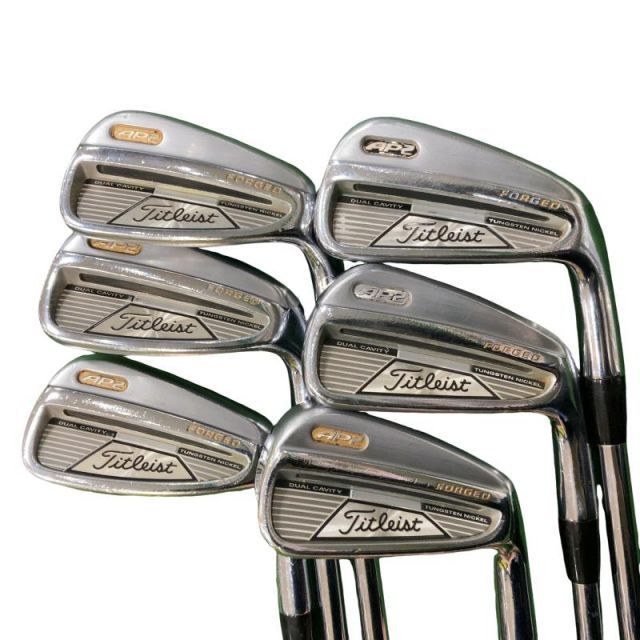 【中古】 タイトリスト Titleist AP2 6S アイアンセット IR Dynamic Gold (フレックスS) メンズ 男性用 右利き 右用 Cランク ゴルフクラブ