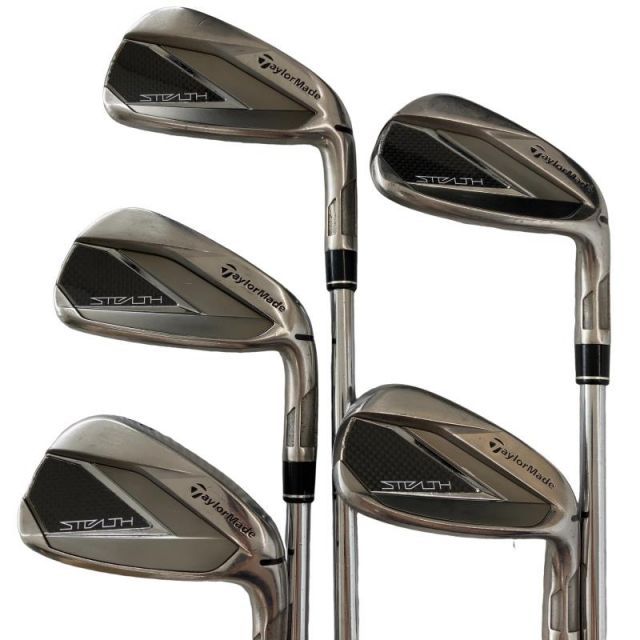【中古】 テーラーメイド STEALTH 5S アイアンセット IR KBS MAX MT85 JP (フレックスS) メンズ 男性用 右利き 右用 Cランク ゴルフクラブ