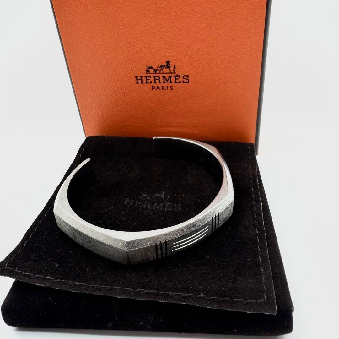 エルメス HERMES ツールボックス バングル カフスブレスレット T5