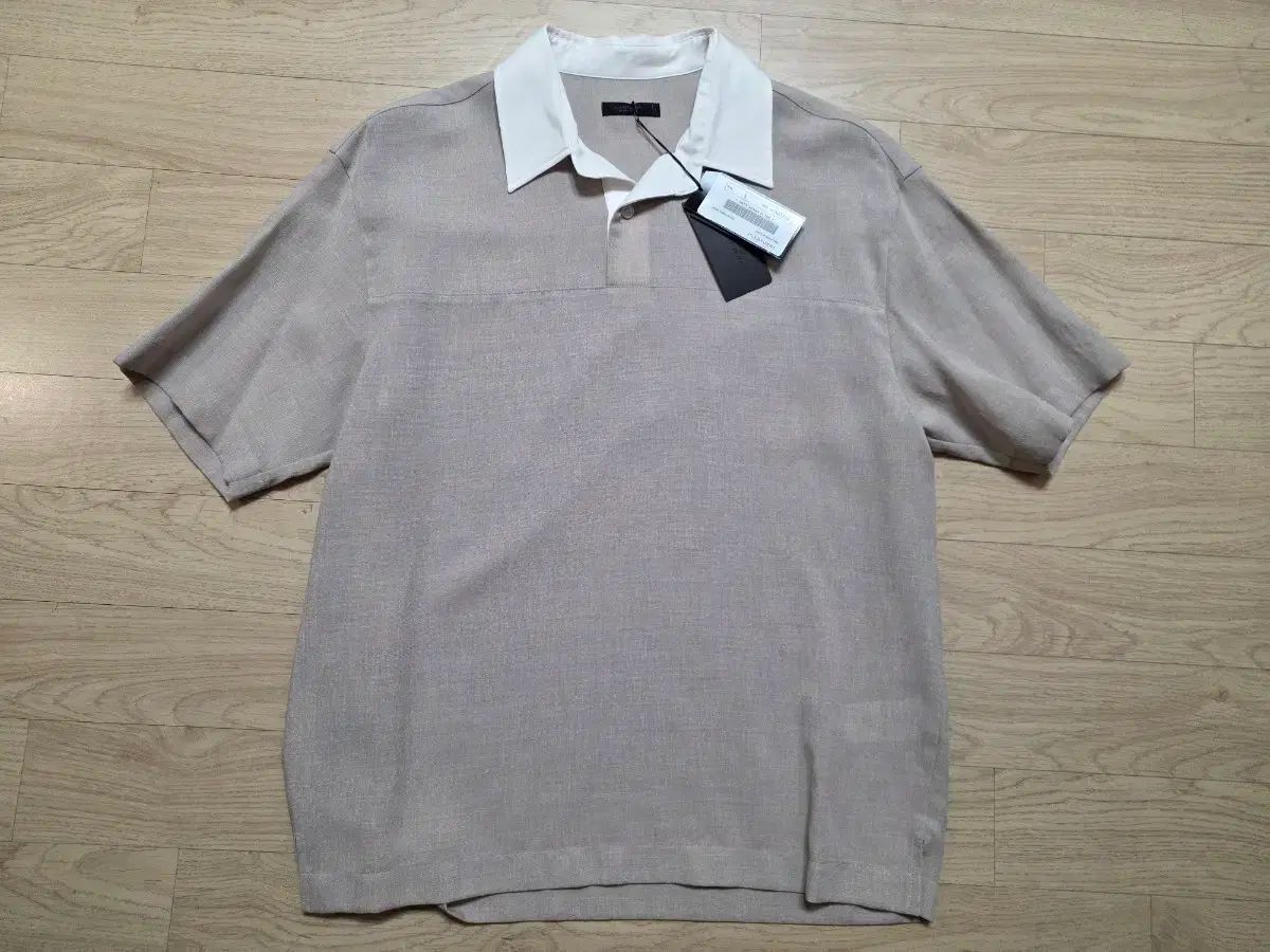 JILLSTUART NEWYORK(ジルスチュアートニューヨーク) リネン ブレンド KARA（カラ） Tシャツ L 105 320,000ウォン ベージュ 17,722円