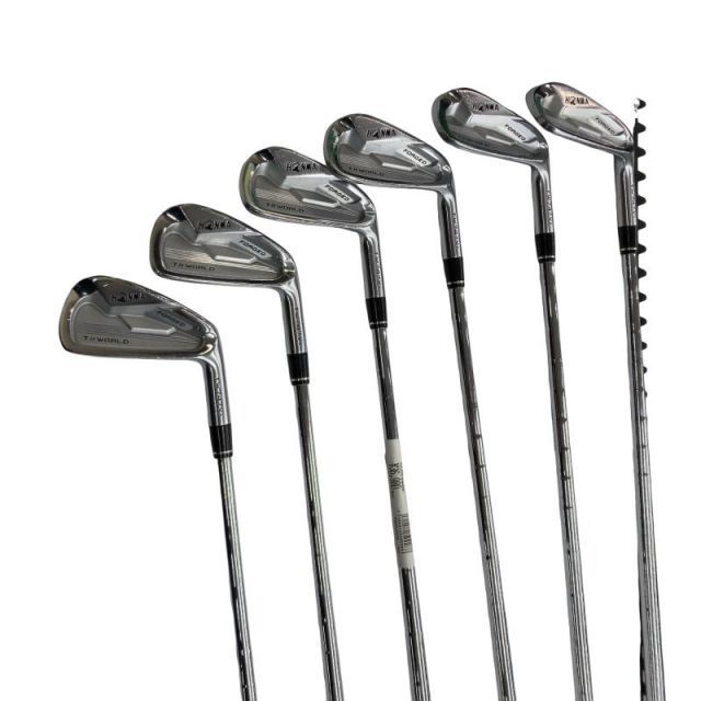【中古】 本間ゴルフ TOUR WORLD TW747Vx 6S アイアンセット IR NS PRO MODUS3 FOR T//WORLD (フレックスS) メンズ 男性用 右利き 右用 Cランク ゴルフクラブ